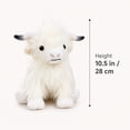 thumbnail image 5 of ReedCA Highland Cow Stuffed Animal Plush Toy for Kids, 10.5 Inch, 5 of 7