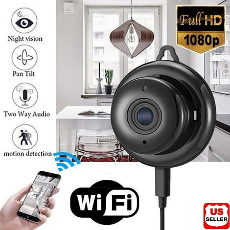 Wireless Mini WIFI IP Camera HD 1080P Night Vision Smart Home Security (Best Places To Install Security Cameras At Home)