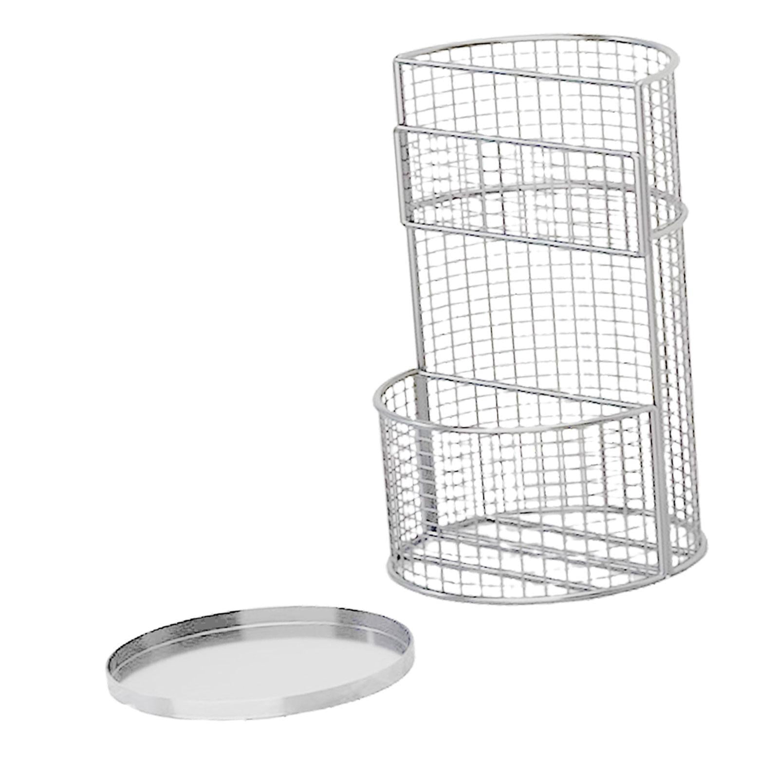 oshhni Home Umbrella Stand Umbrella Holder for Entryway for Office Indoor Household White