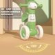 thumbnail image 2 of Canddidlike baby balance bicycle, skate antideslizante, skate infantil, encantadora bicicleta de equilibrio, diseñada para la seguridad y la comodidad, verde, 2 of 9
