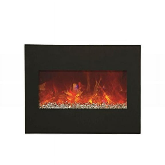 Smart 25" unit - 11 3/4" in depth 3 sided glass fireplace