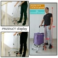 thumbnail image 4 of REGALWOVEN Folding Shopping Cart Utility Lightweight Stair Climbing Grocery Cart with Rolling Swivel Wheels, 4 of 7