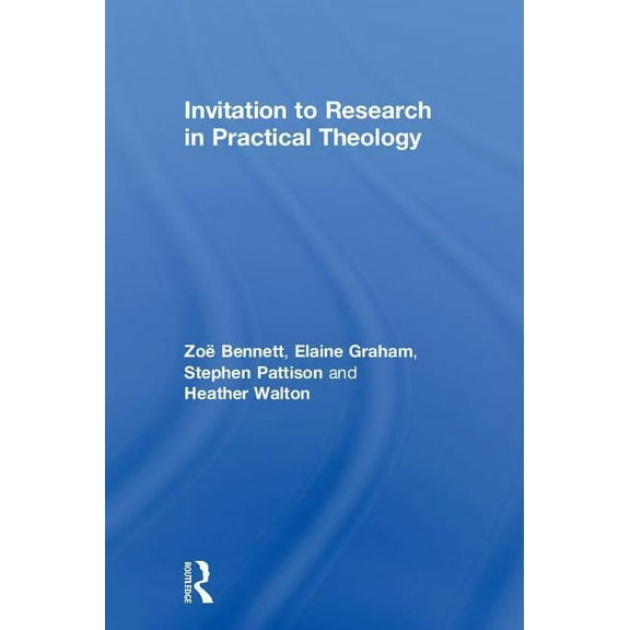 Invitation to Research in Practical Theology, (Hardcover)