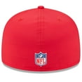 thumbnail image 4 of Men's New Era Red Kansas City Chiefs 2025 Sideline  59FIFTY Fitted Hat, 4 of 5