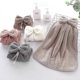 thumbnail image 2 of 5 Pcs Bow Hand Towels With Hanging Loop - Microfiber Coral Fleece Hanging Band Towel (5 Colors), 2 of 5
