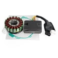 thumbnail image 2 of Magneto Stator+Voltage Rectifier+Gasket For Honda Interceptor VFR800 V-Tec 02-13, 2 of 8