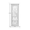 thumbnail image 5 of Hardwood 4 Shelf Corner Curio Cabinet in Oxford Black by Pulaski Furniture, 5 of 5