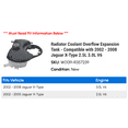 thumbnail image 2 of Radiator Coolant Overflow Expansion Tank - Compatible with 2002 - 2008 Jaguar X-Type 2.5L 3.0L V6 2003 2004 2005 2006 2007, 2 of 2