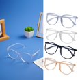 thumbnail image 3 of Computer Glasses Frame Blue Light Korean Fashion Round Eyewear Men Optical For Women Spectacle Eyeglass, 3 of 10