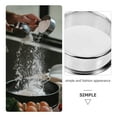 thumbnail image 6 of FOMIYES 2Pcs Stainless Steel Baking Sieve Round Sifting Flour for Home Users in Kitchen 6.5In Diameter Mesh Filter, 6 of 8