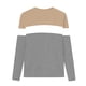 thumbnail image 5 of Cowsor Boys Girls T Shirts Casual Raglan Long Sleeve Tee Crewneck Color Block Cute Blouses Tops, 5 of 7