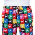 thumbnail image 4 of Mighty Morphin Power Rangers Pajama Pants Men's Helmet Grid PJ Sleep Lounge Bottoms, 4 of 7