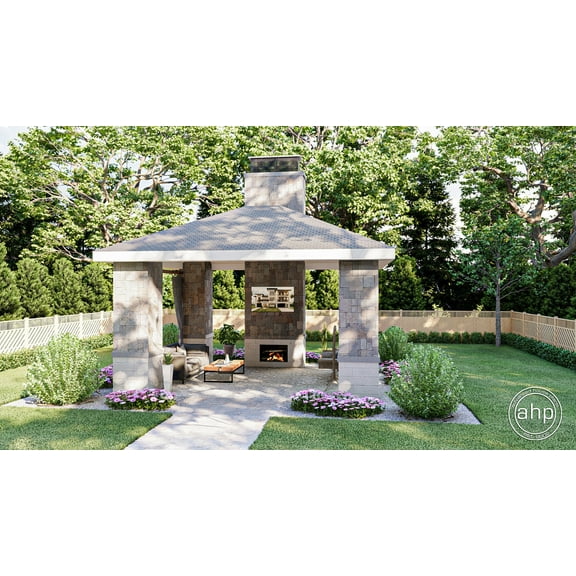 Advanced House Plans: Builder Ready Blueprints | Cooper 29327 | Gazebo Plan