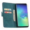 thumbnail image 7 of Allytech Wallet Case for Samsung Galaxy S10 (6.1 inch) ,Shockproof PU Leather Card Pocket Magnetic Clasp Flip Kickstand Card Slots Purse Phone Case Cover,Blue, 7 of 7