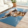thumbnail image 1 of Giraffe Rug for Nursery - 4x5 Rug - Giraffe Rug - Funny Animal Area Rug - Cute Sunglasses Giraffe Rugs - Kids Carpet S-&186, 1 of 7