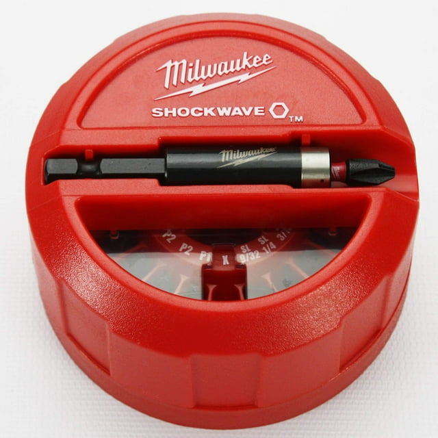 Accesorio para herramientas Milwaukee 48-32-4012 Shockwave Puck, 22 piezas