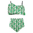 thumbnail image 5 of FcBaudy Womens Swimsuits Two Piece Swimsuit for Women Bathing Suit for Women Tankini Swimsuits for Women Women's Ruffled Bikini Swimsuit Set Women Swimsuit, 5 of 5