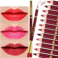 thumbnail image 2 of Women Lip Liner Pencil, Matte Lip Liner, Long Lasting Velvet Lip Liner Pen, Soft Smooth Easy to Apply Lip Contour, 2 of 5