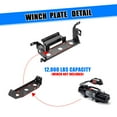 thumbnail image 4 of Winch Bracket for 2016-2018 Chevy Silverado 1500,Accommodate 12000 Pounds, 4 of 10