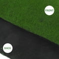 thumbnail image 3 of AURARMLET 1Pcs Artificial Grass Outdoor Rug for Garden Green Square Plastic Mat 49.0x49.0x0.3in, 3 of 8
