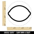 thumbnail image 2 of Lemon Fruit Outline Self-Inking Rubber Stamp Ink Stamper - Blue Ink - Small 3/4 Inch, 2 of 7