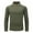 Army Green#001, variant on qolati Mens Long Sleeve Quarter Zip Shirts Sun Protection Pullover Slim Fit Mock Neck Basic T-Shirt UPF 50+ Rash Guard Running Lightweight Golf Shirt Sizes S-4XL