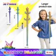 thumbnail image 3 of Dragon Toy HyBais HyBais, 30 cm, cristal impreso en 3D para niños, 3 of 8