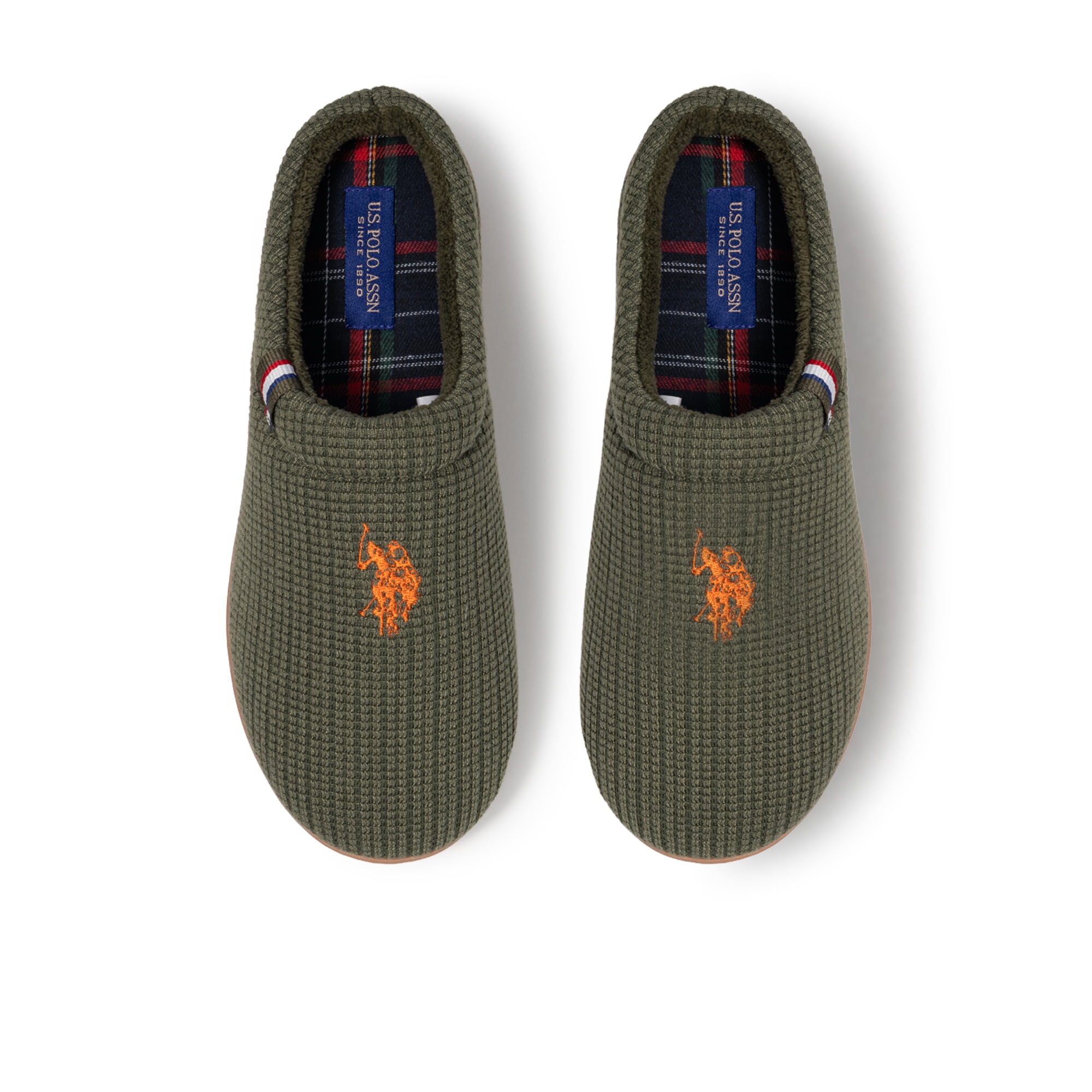 U.S. Polo Assn. Men's Knitted Scuff Slipper