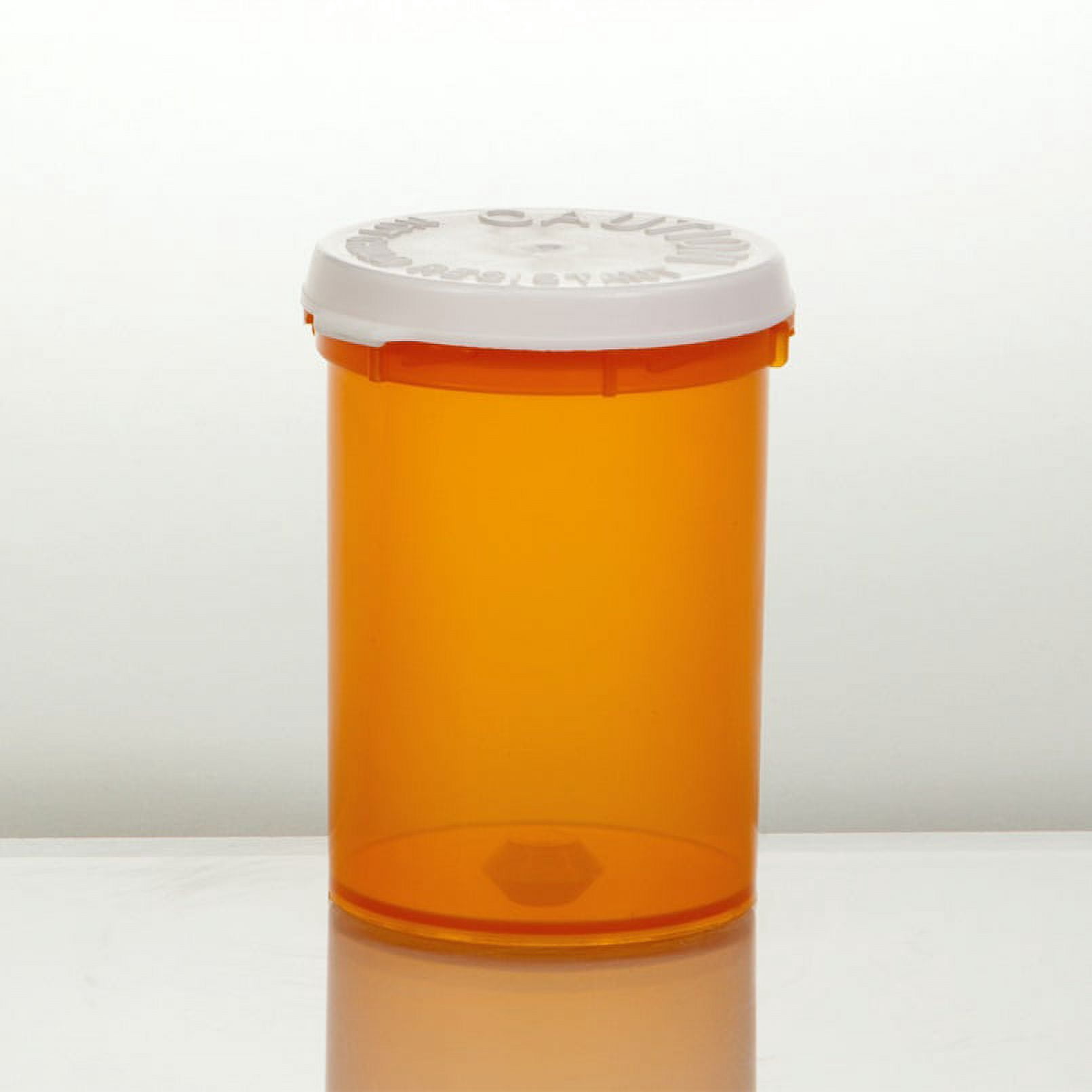 Pharmacy Prescription Vials, Amber Medicine Bottle, 30 Dram Snap Caps, Caps Included, Pack of 280 (Medicine & Pill Container, Pharmacy Bottle, Pharmacy Container, Plastic Container) by Sponix BioRx