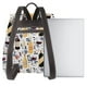 thumbnail image 3 of Easygdp Wine Bottles Glasses Mochila de Cuero para Mujeres, Bolso de Hombro, Bolsos de Mano de Moda para Trabajo y Viajes, 3 of 4