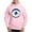 Pink, variant on - Blue Evil Eye With Gold Accents Sweatshirt - Pullover Hoodie, Hooded Sweatshirt