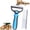 Blue+Steel comb, variant on Pet Pro Dog & Cat Dematting Comb, Double-Sided Pet Grooming Brush for Removing Mats & Tangles, Deshedding Tool for Long & Short Haired Pets,blue