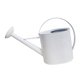 thumbnail image 2 of Regadera de metal de 5 L, regadera de hierro para con asa cómoda, herramienta de jardinería ovalada portátil para flores de interior. Blanco, 2 of 8