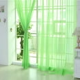thumbnail image 3 of AUQ Pink Sheer Curtains,Soft Sheer Curtains Blackout Curtains,Natural Light and Privacy Protection Curtains for Living Room,Pink, 3 of 4