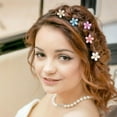 thumbnail image 5 of 15PCS Mini Claw Clip, Retro Hair Clips with Daisy Flower, Sweet Artificial Bangs Clips Decorative Hair Accessories for Women Girls, 5 of 7