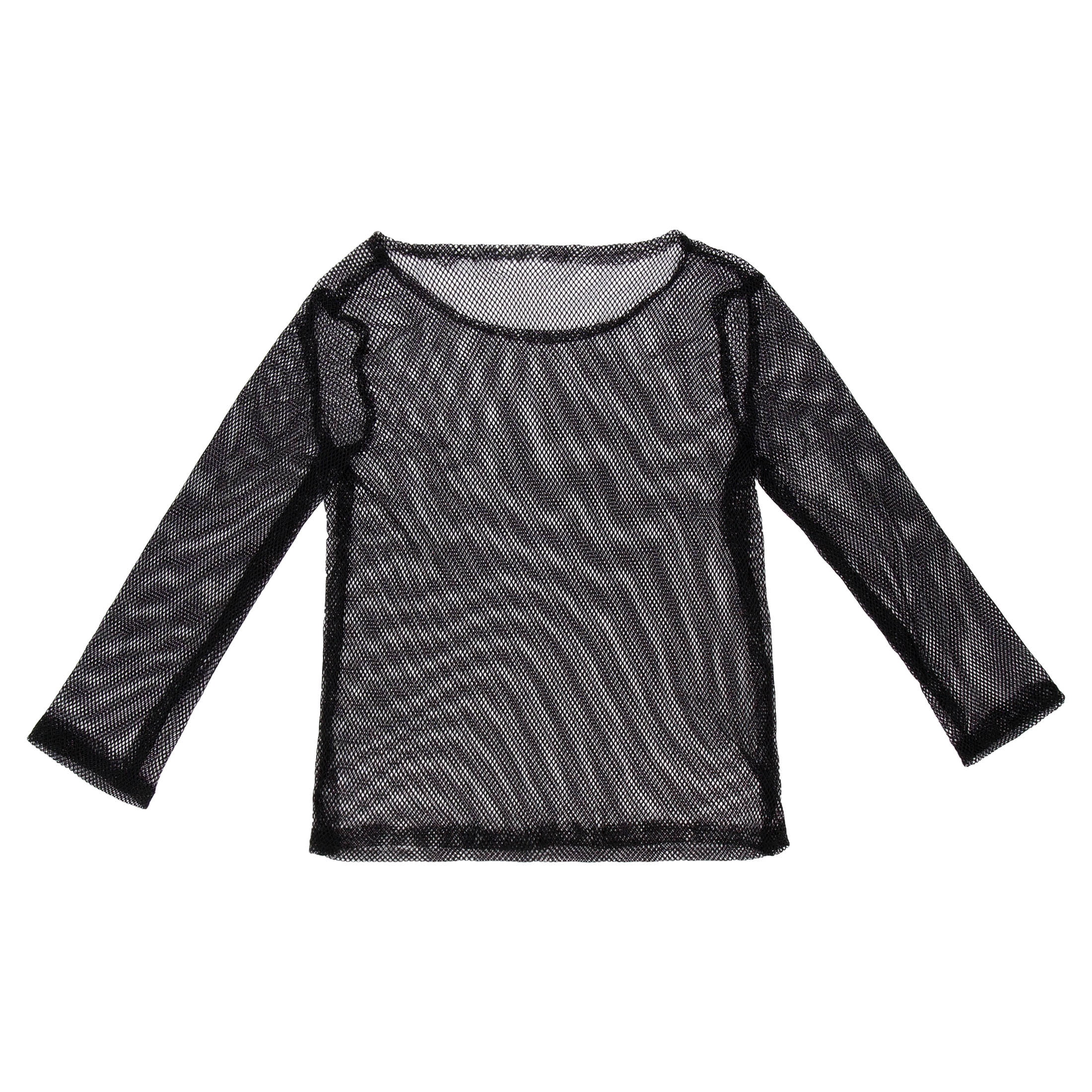 Mesh Top Costume Accessory for Adults, Black, S-XL, Halloween by Way To Celebrate
