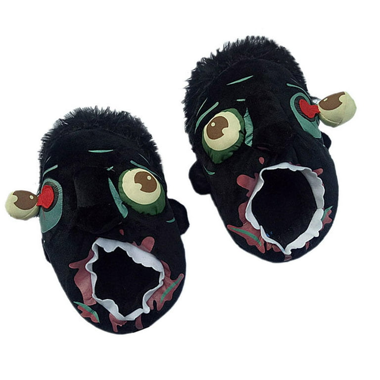  Zombie Hand in Halloween Night Cotton Slippers for