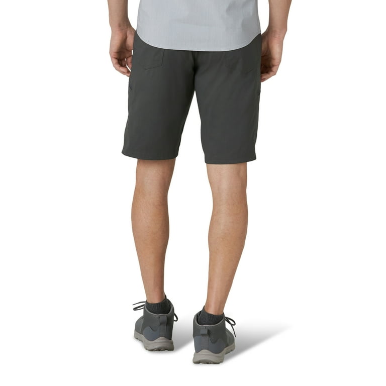 wrangler men's outdoor performance series zip cargo short