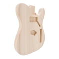 thumbnail image 1 of Electric Electric Guitar Body Replacement for TL Style Poplar Wood Unfinished Stringed Instrument Body, 1 of 7