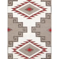 thumbnail image 2 of Pasargad Home Tuscany Collection Reversible Wool Ivory Area Rug- 4'11'' X 7' 3'', 2 of 5