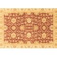 thumbnail image 1 of Ahgly Company Indoor Rectangle Oriental Brown Traditional Area Rugs, 6' x 9', 1 of 4