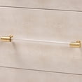 thumbnail image 6 of Baxton Studio Nira Modern Beige Faux Shagreen 3-Drawer Storage Cabinet, 6 of 6