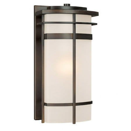 Mountain Outdoor Sconce - Bloomsbury Market Akilah 1-Light Outdoor Sconce in Bronze