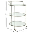 thumbnail image 5 of SAFAVIEH Dulcinea Bar Cart Silver / Mirror, 5 of 6