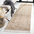 thumbnail image 2 of SAFAVIEH Natural Fiber Delicia Geometric Runner Rug, Natural/Ivory, 2'3" x 9', 2 of 8