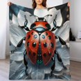 thumbnail image 1 of Super Soft Blanket Soft Microfiber Blanket Cosy Fluffy Fuzzy Travel Blanket Nap, 1 of 8
