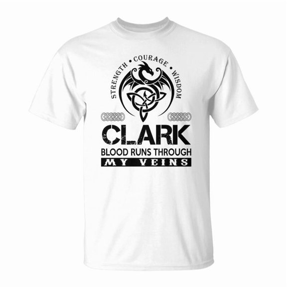 Clark Blood Runs Through My Veins V2 TShirt