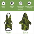 thumbnail image 5 of Bingfone Tropical Palm Leaves Fern Leaf Dog Clothes Hoodie, Pet Winter Coat,Puppy Sweatshirts For Small Dogs Boy Girl,Suitable For All Breeds-X-Large, 5 of 8