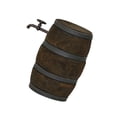 thumbnail image 4 of TAILTOSS Miniature Furniture Mini Beer Barrel Alloy 1 Set Train Model Building, 4 of 8