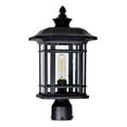 thumbnail image 5 of CWI Lighting Tête de Lanterne Noire Extérieure 1 Lumière, 5 of 5